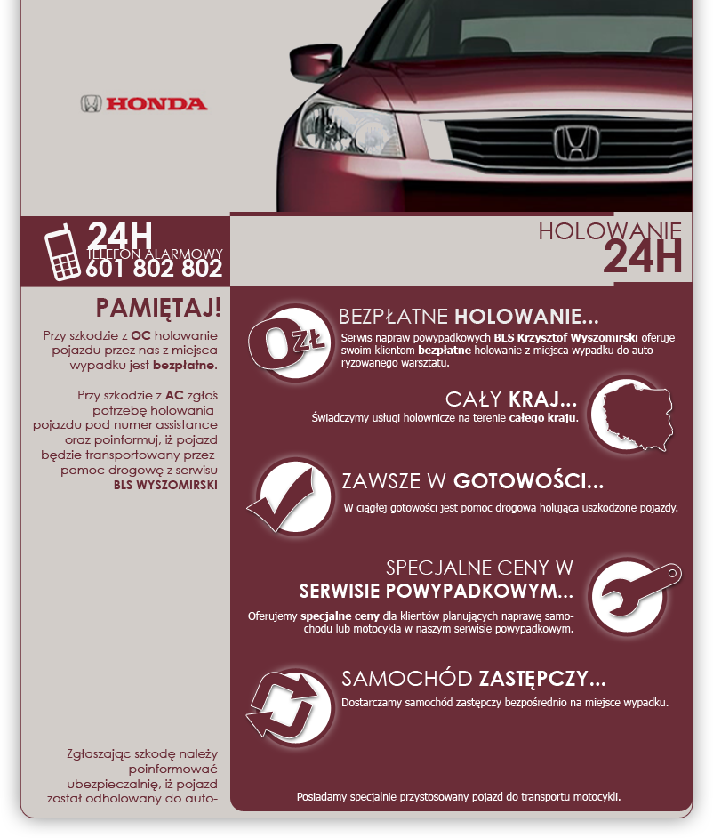 Holowanie 24 h